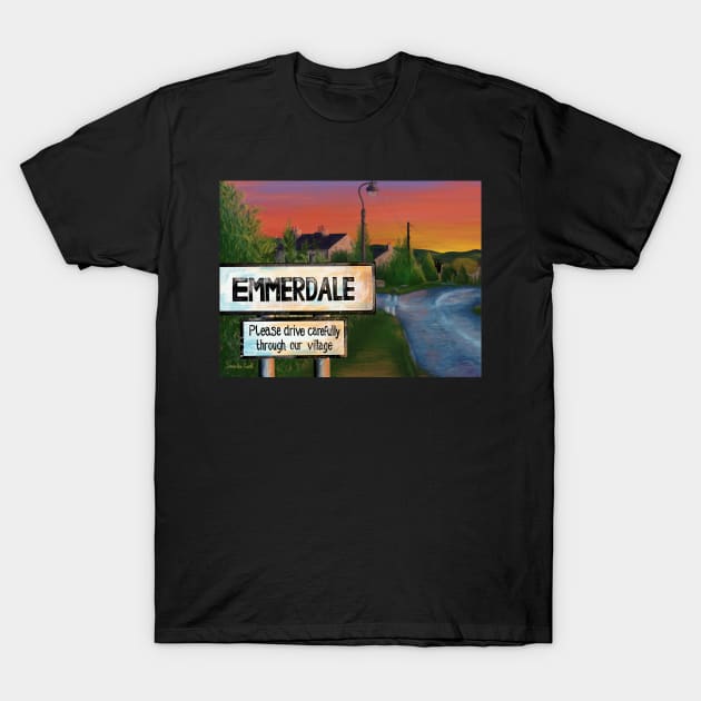 Emmerdale sunset T-Shirt by samanthagarrett